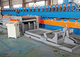 Corrugated plate arc bending machine